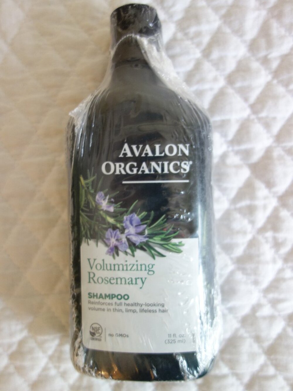 New / Sealed AVALON ORGANICS Volumizing Rosemary Shampoo – 11oz